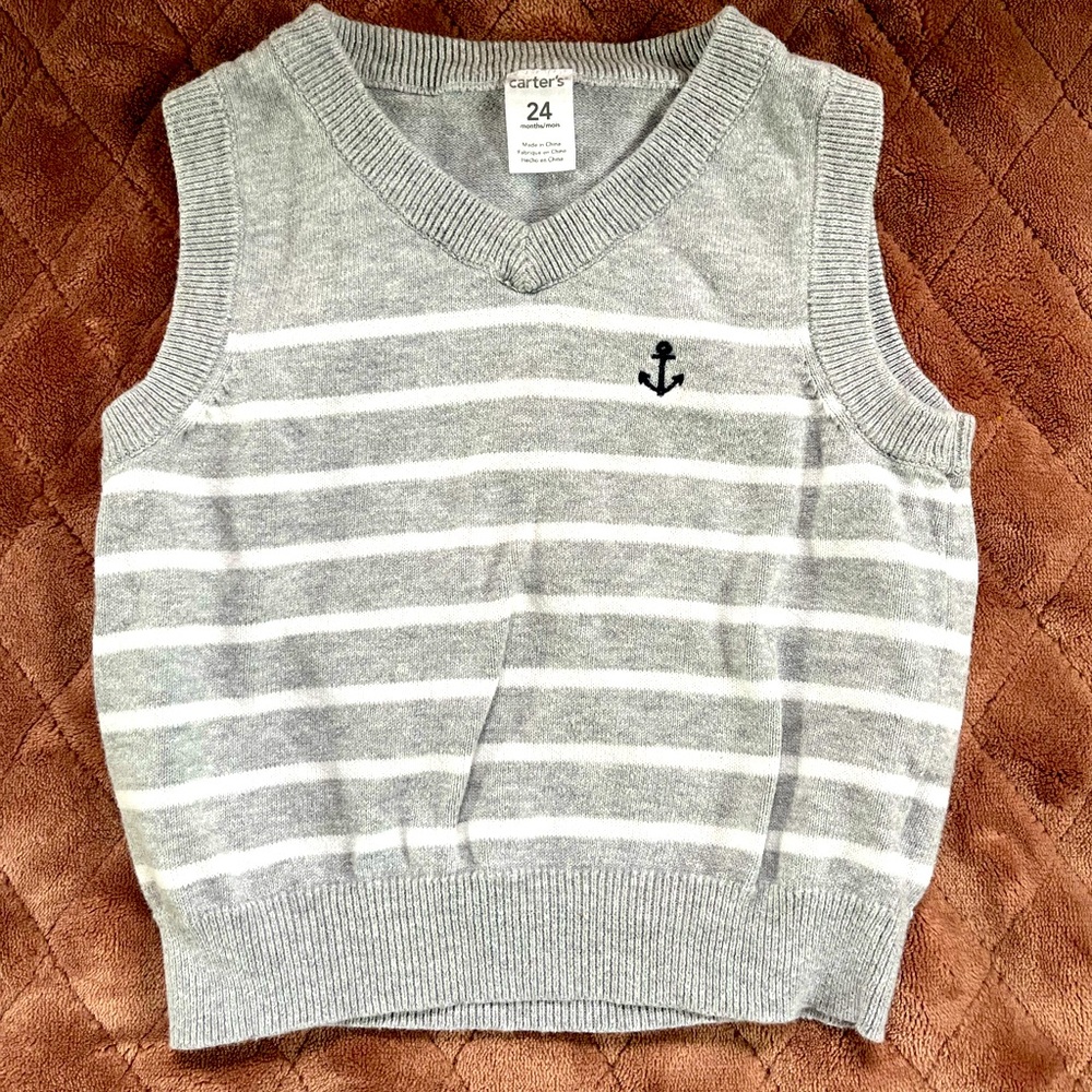 Toddler Carter’s cotton vest